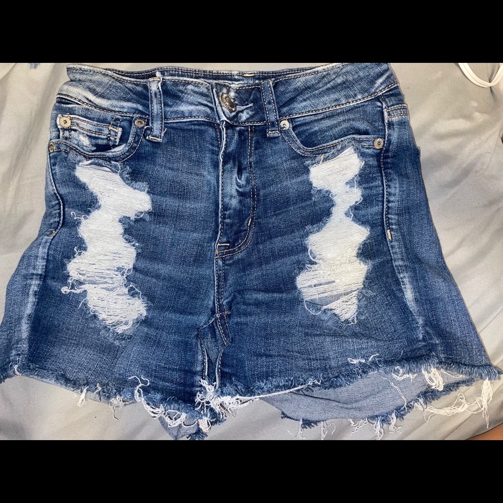 American eagle jean shorts